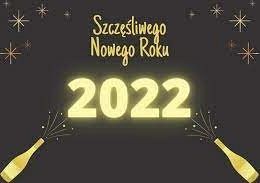 Grafika 1: Życzenia Noworoczne na 2022 rok.