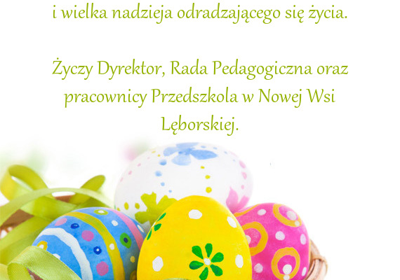 Grafika 1: Życzenia Wielkanocne