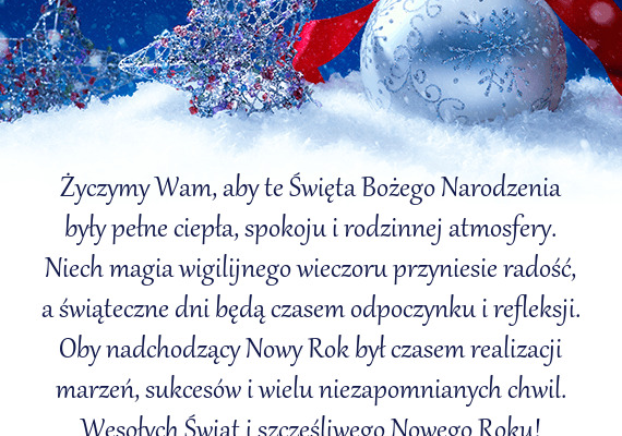 Grafika 1: Życzenia Świąteczne
