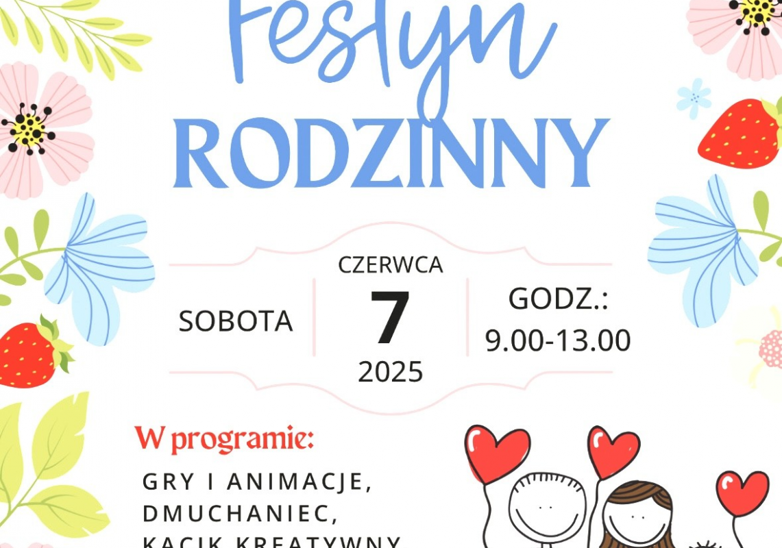 Grafika 1: Festyn Rodziny 2025 - Zaproszenie