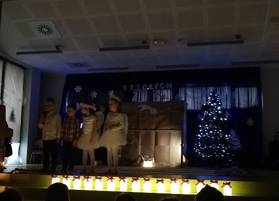 Grupa mrówki podczas występu.