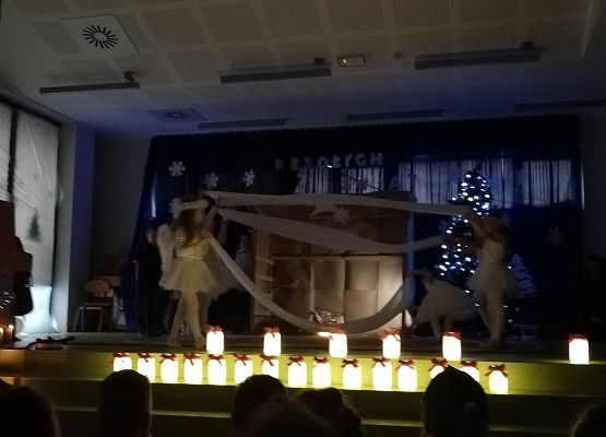 Grupa mrówki podczas występu.