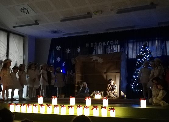 Grupa mrówki podczas występu.