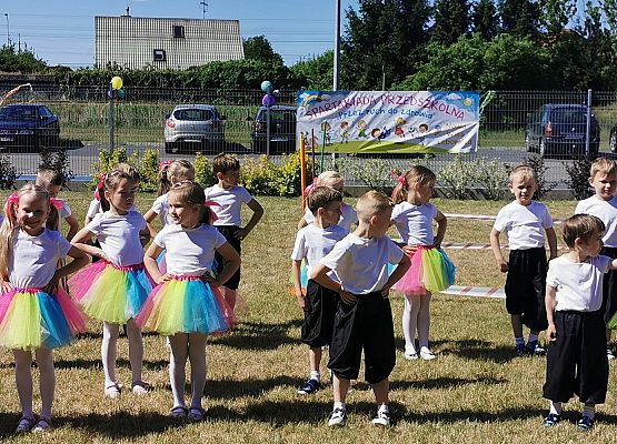 Grafika 7: V SPARTAKIADA PRZEDSZKOLAKÓW 2023 „PRZEZ RUCH DO ZDROWIA”