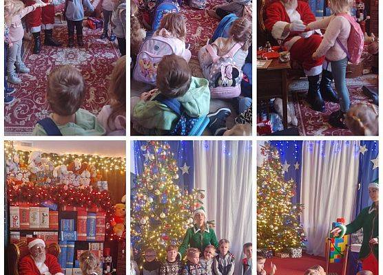 Grafika 2: Wizyta u Świętego Mikołaja.