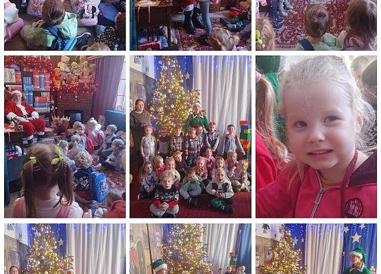 Grafika 1: Wizyta u Świętego Mikołaja.