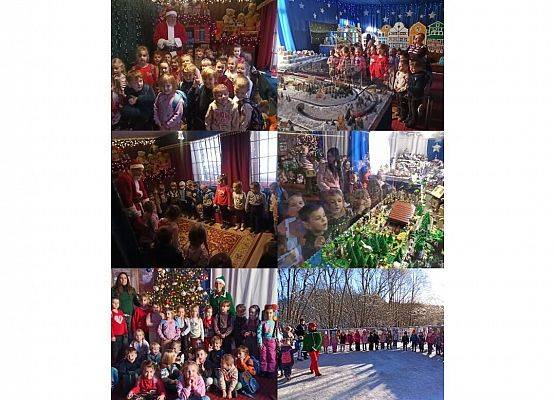 Grafika 5: Wizyta u Świętego Mikołaja.