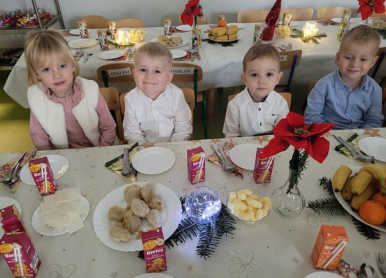 Wspólna Wigilia w Przedszkolu.