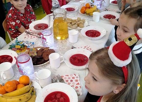 Wspólna Wigilia w Przedszkolu.