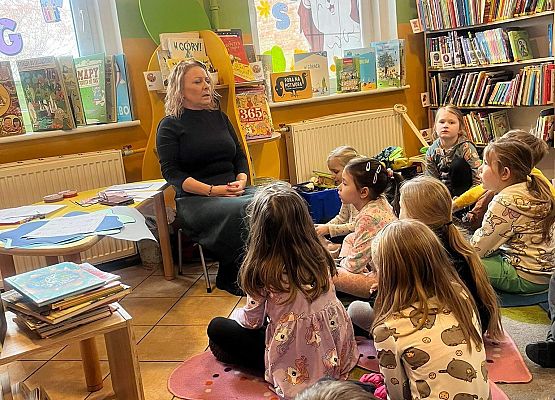 Zajęcia w bibliotece