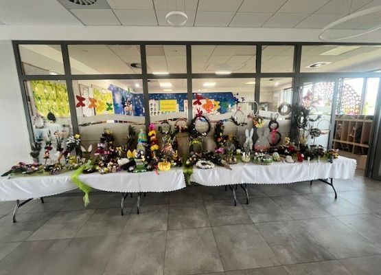 Wystawa prac Wielkanocnych.