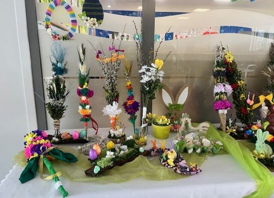 Wystawa prac Wielkanocnych.