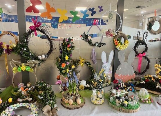 Wystawa prac Wielkanocnych.