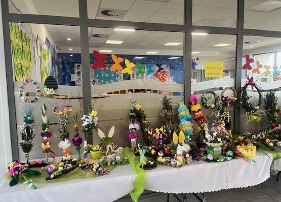 Wystawa prac Wielkanocnych.