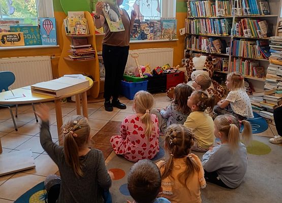 Dzieci podczas zajęć