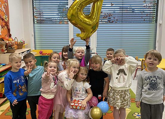 Grafika 3: Urodzinki w grupie Pszczółki