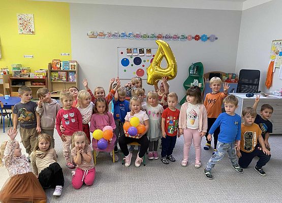 Grafika 2: Urodzinki w grupie Pszczółki